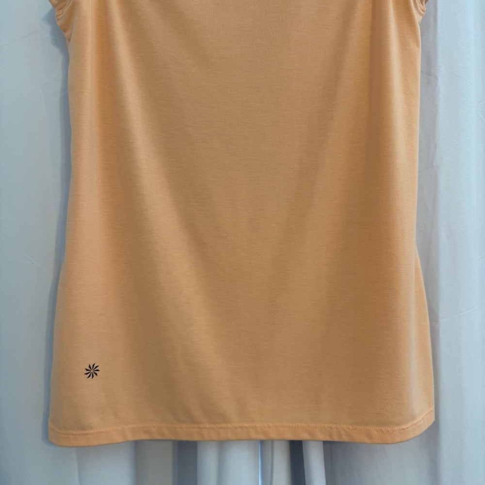 Athleta Sleeveless Crew Neck Athletic Tank Women’s XS Orange - Picture 7 of 9